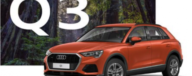 Renting Audi Q3 Advanced 35 TDI quattro 110kW (150CV) 110kw (150cv)