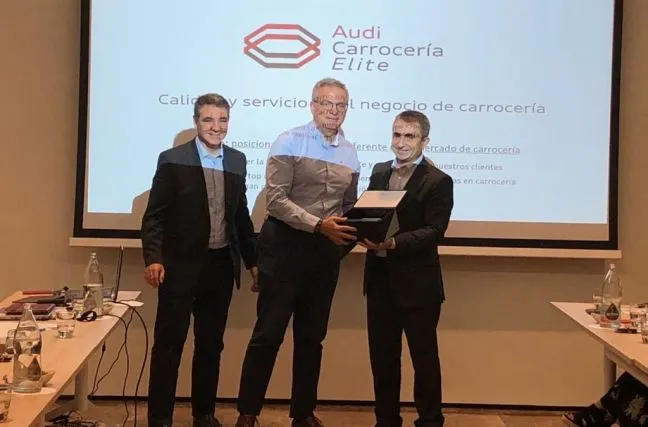 Centrowagen obtiene el certificado Audi Carrocería de Élite