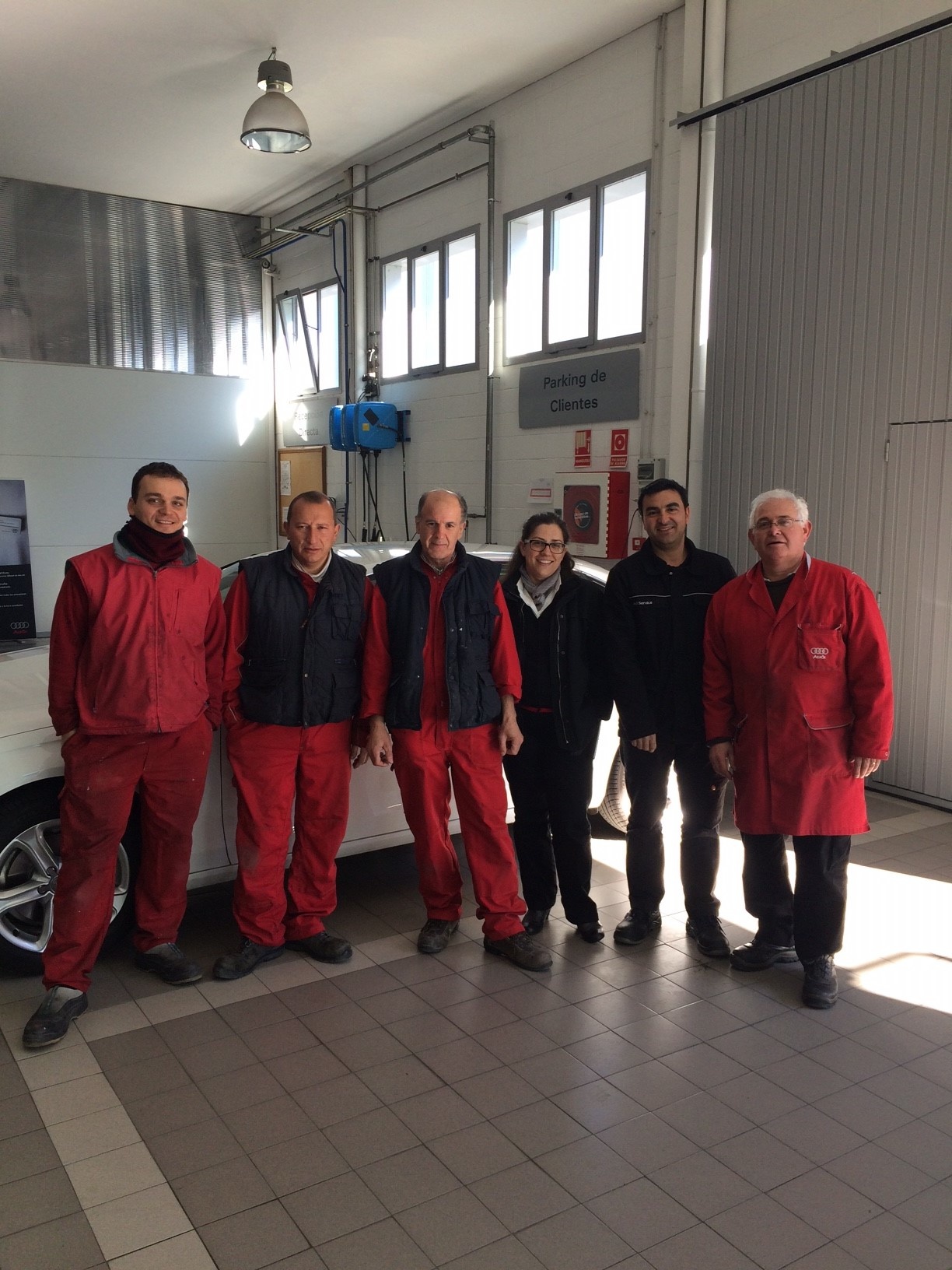 Plazas en la Audi Copa Horch