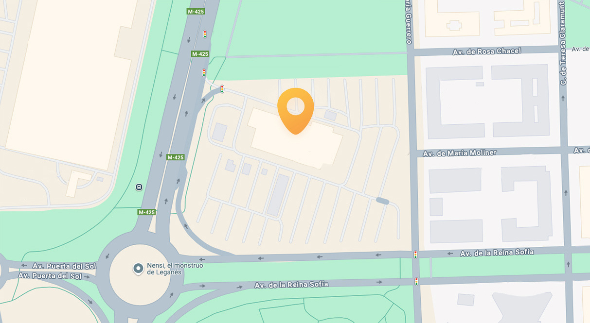 Ubicación DreamCars Avenida de Carabanchel