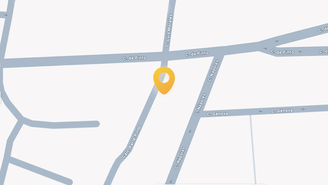 Ubicación DreamCars Carretera de Parla