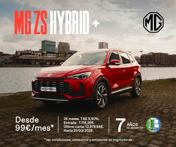 MG ZS Hybrid+ DESDE