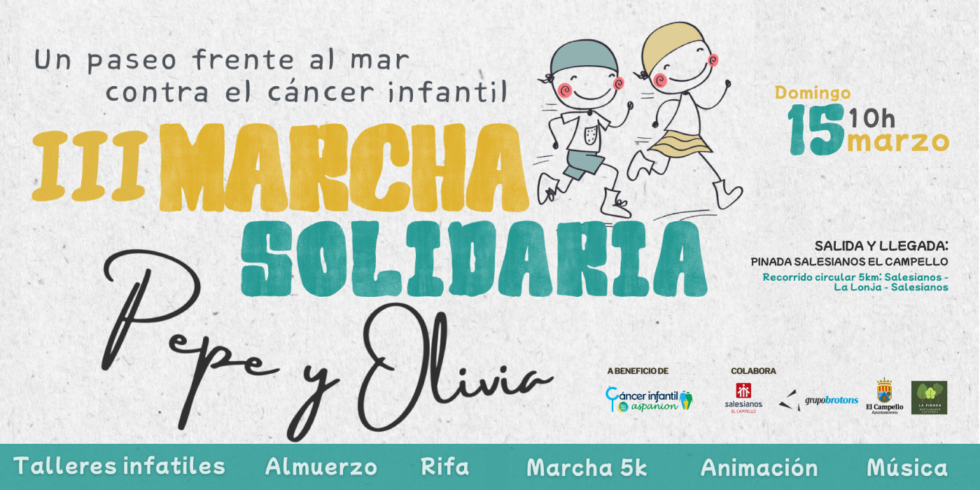III Marcha Solidaria contra el cancer