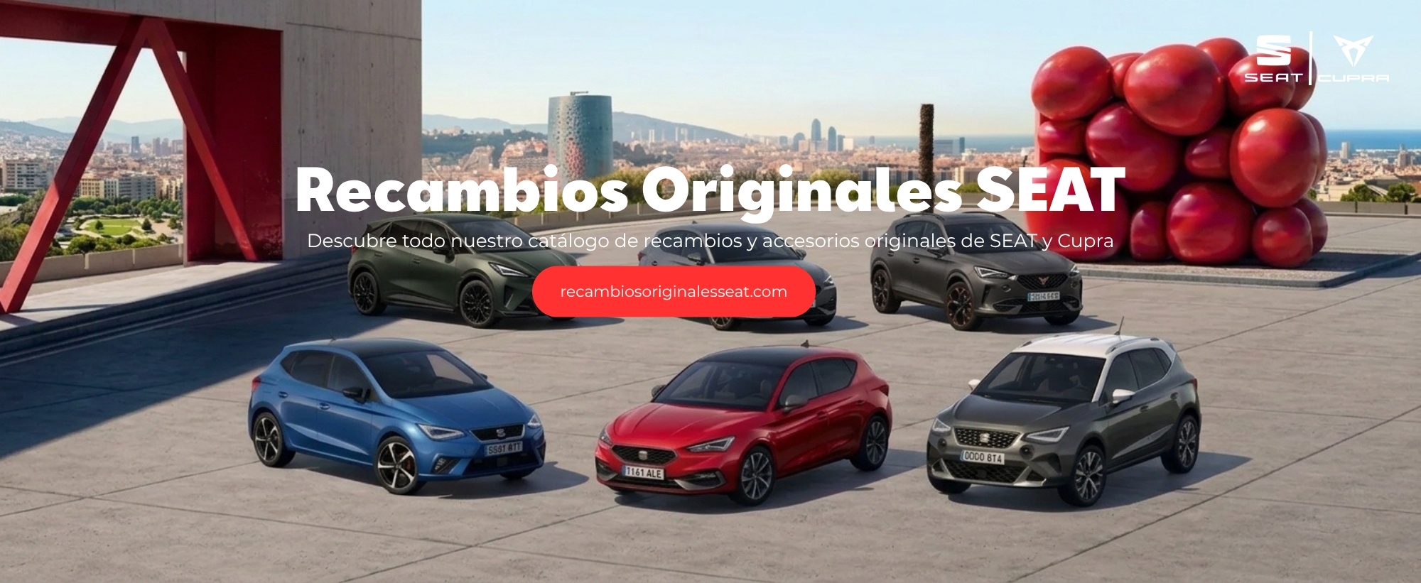 Recambios y accesorios originales SEAT CUPRA para tu coche