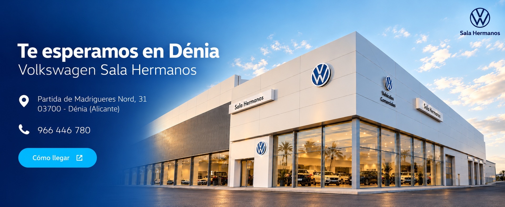 Instalaciones Volkswagen Sala Hermanos en Dénia