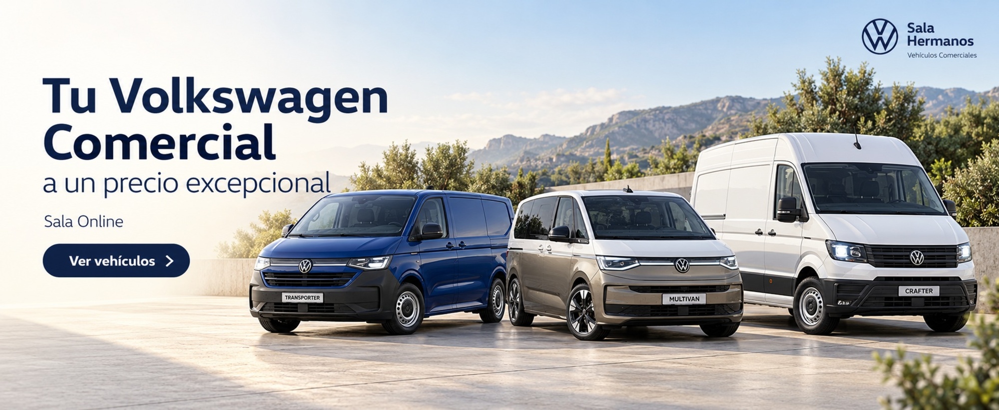 Volkswagen Comerciales: Transporter, Multivan y Crafter Volkswagen Comerciales: Transporter, Multivan y Crafter