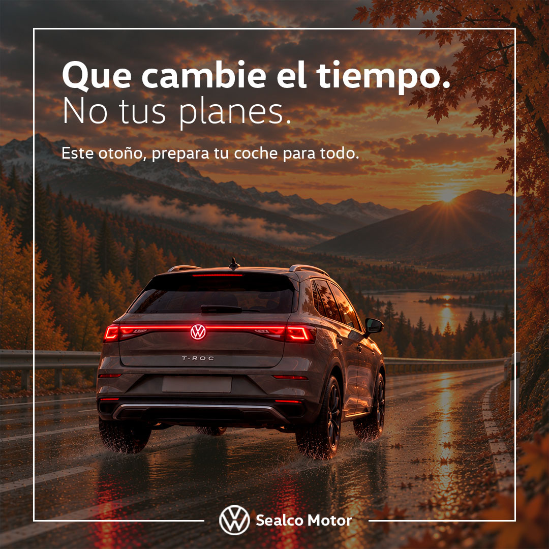 seguridad otoño volkswagen logo iluminado