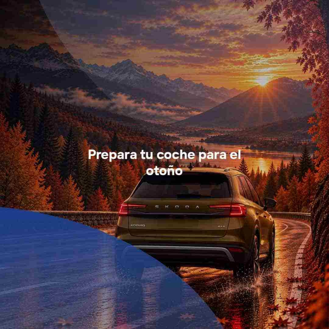 Prepara tu coche para el otono