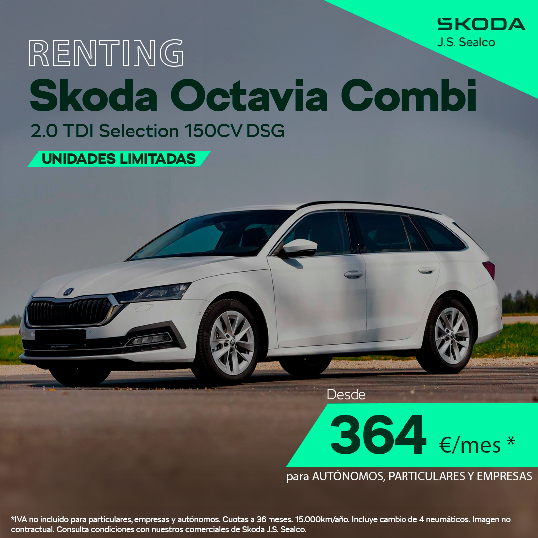 Octavia combi renting