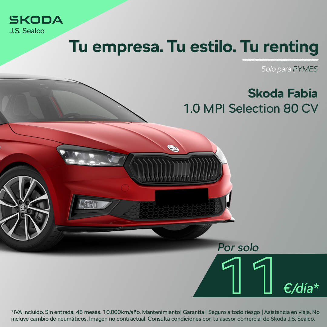 SKODA BUSINESS FABIA ABRIL 2025 SKODA BUSINESS FABIA ABRIL 2025