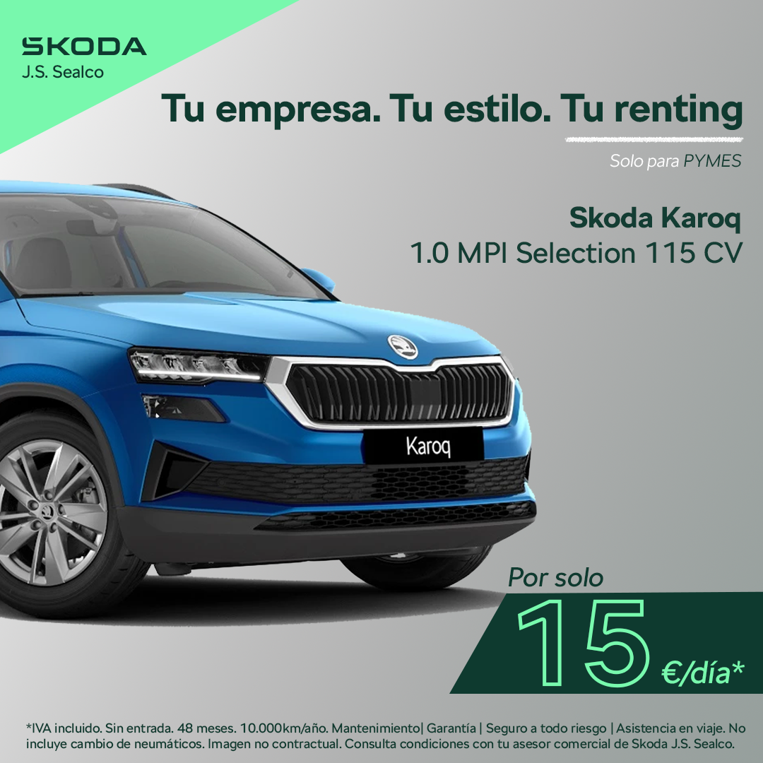 Skoda Business Karoq Abril 2025 Skoda Business Karoq Abril 2025