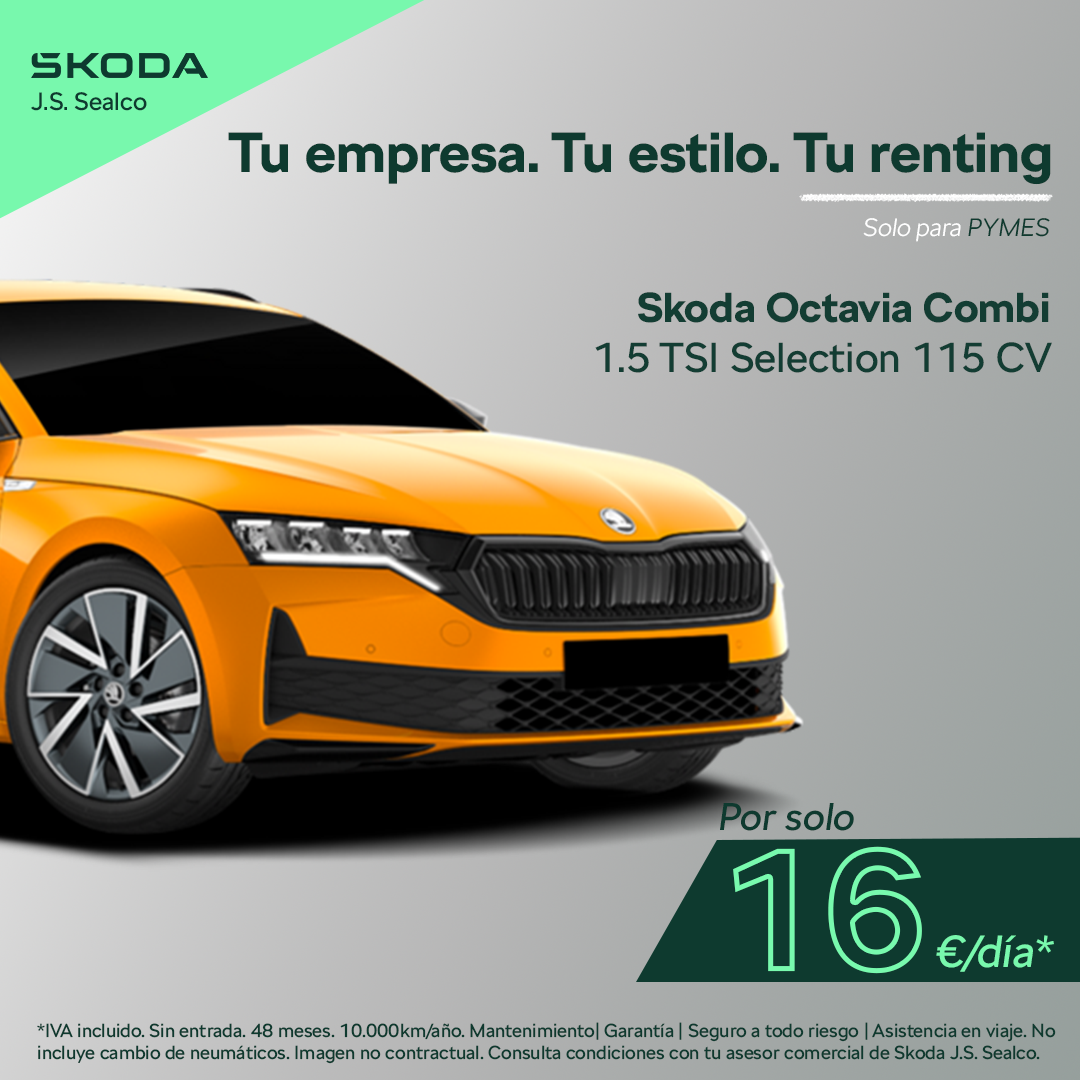 SKODA BUSINESS OCTAVIA COMBI ABRIL 2025 SKODA BUSINESS OCTAVIA COMBI ABRIL 2025