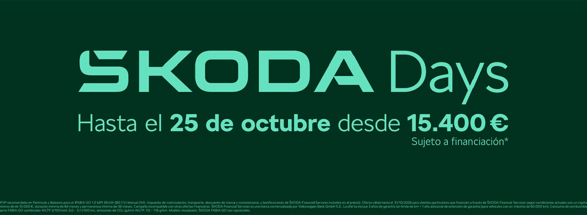 skoda days oct baja