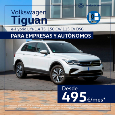 Volkswagen Tiguan Hybrido Volkswagen Tiguan Hybrido