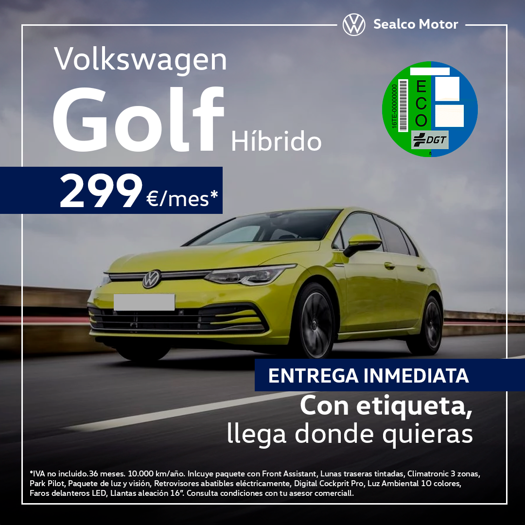 Volkswagen golf hibrido