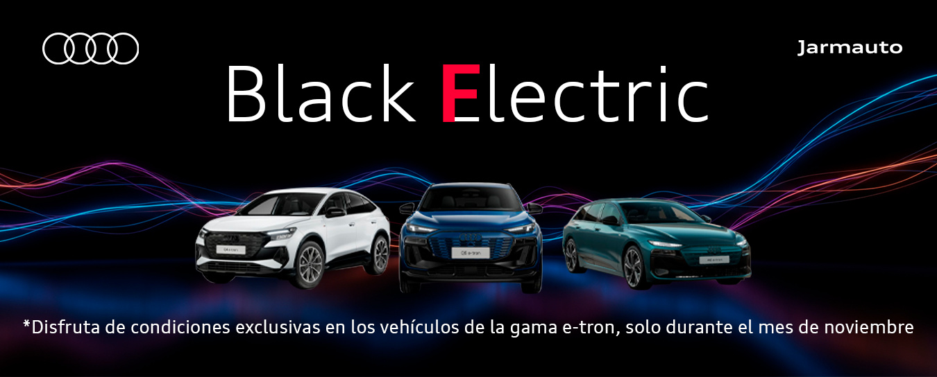 Banner Audi Black Electric