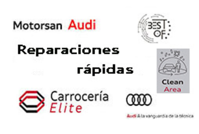 Campaña carrocería Audi 2022 reparaciones rápidas Campaña carrocería Audi 2022 reparaciones rápidas