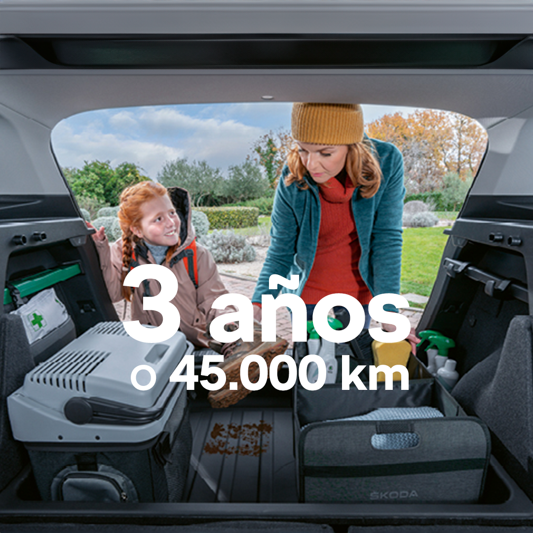 3 años o 45k km 3 años o 45k km