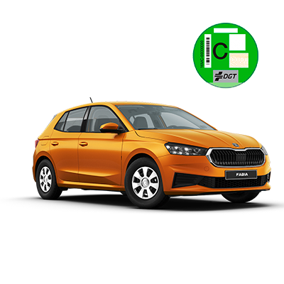 skoda fabia etiqueta c