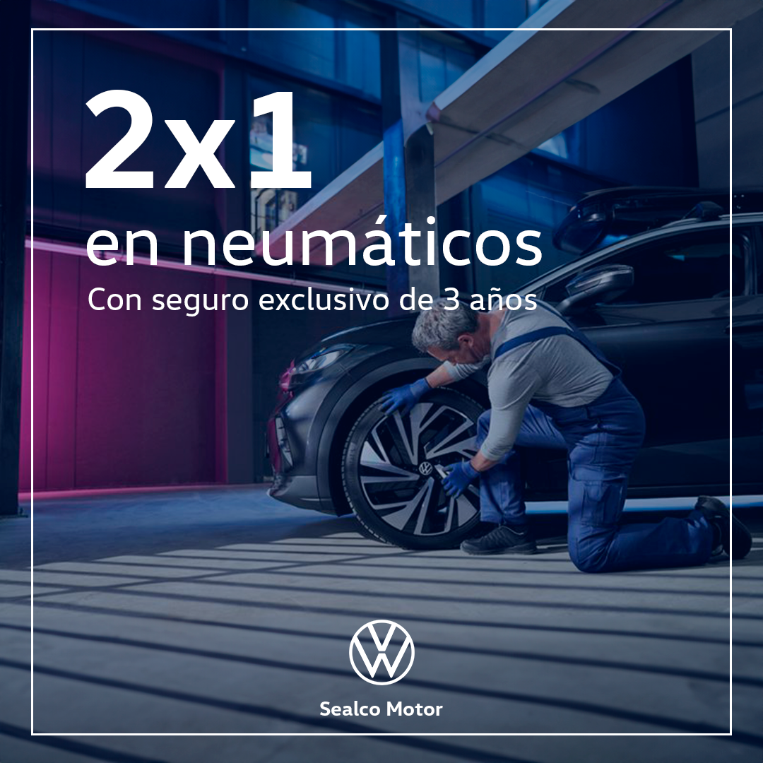 Promoción 2x1 en neumáticos